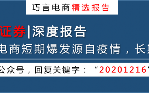 世纪证券：2020年跨境电商疫情研究报告