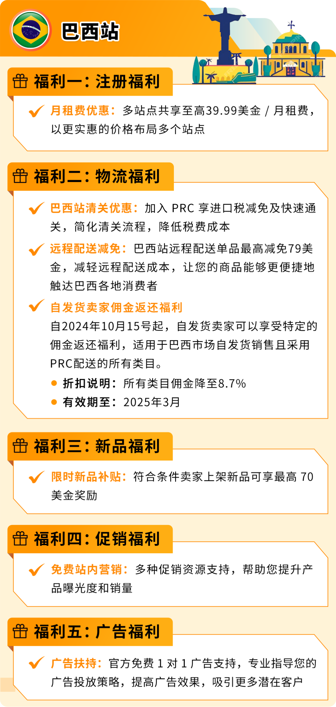 亚马逊新兴站点2025入驻福利再加码，最高可达10%销售额返还