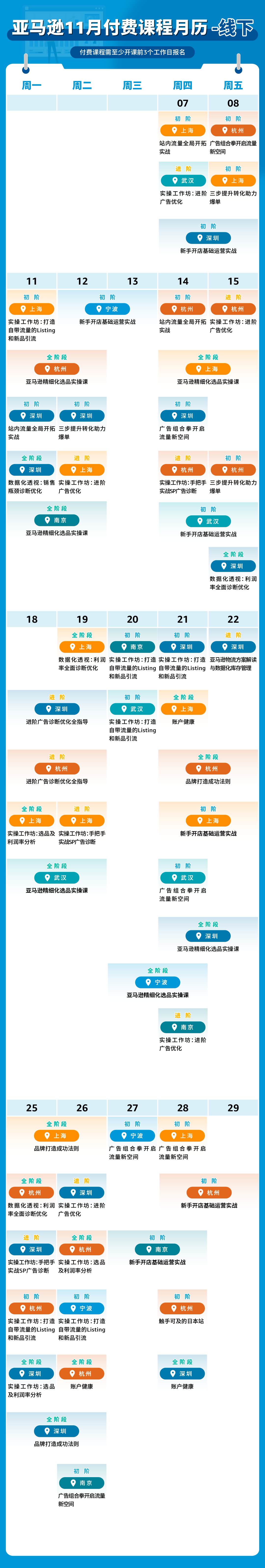 黑五网一倒计时！亚马逊大促爆单全方位指导，速来本月直播学习做最后准备！